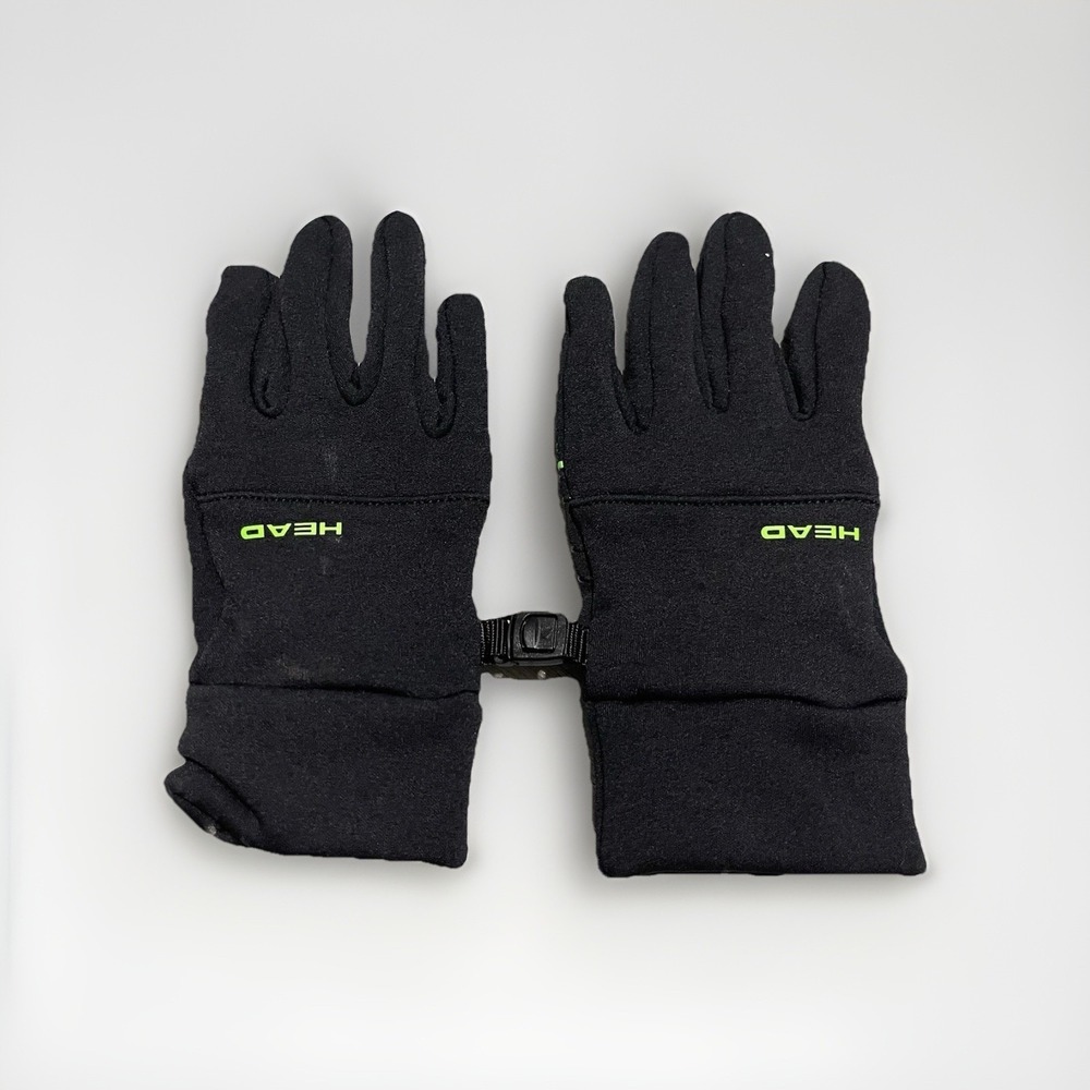 HEAD‎ Kids Touchscreen Gloves Stretch Fleece Black Size Large